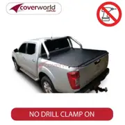 Navara D23 - No Drill Soft Tonneau - Dual Cab To Suit Genuine Factory Sports Bars