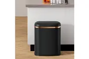 Devanti 38L Motion Sensor Bin Rubbish Automatic Black