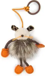 Bouncy Mouse Bungee Dangler Plush Cat Toy - Randomly Selected Color, One Size