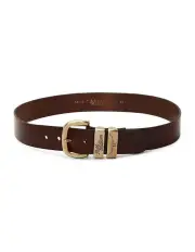 [R.M.Williams] Drover Belt in Mid Brown