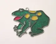 FROG WITH YELLOW SPOTS SUNCATCHER (ANIMAL SUNCATCHERS)