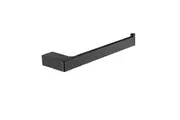 Quaz square hand towel rail matt black