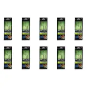 10x Mustad Ultrapoint Circle Flasher Rig Twin Hook Green Chartreuse