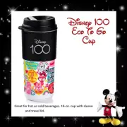 TUPPERWARE Disney Mickey Mouse 100 Years Eco To Go Cup 16 oz BRAND NEW
