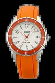 Orient Unisex Sports Watch In Orange