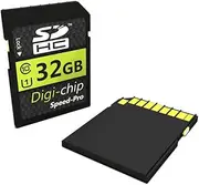 HIGH SPEED 32GB UHS-1 CLASS 10 SDHC Memory Card for Nikon D800, D800E, D3200, D600, D750, D5200, D7100, D610, D5300, DF, D3300 and D5100 Digital Camera