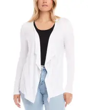 Karen Kane Plus Calli Open Front Cardigan
