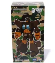 MEDICOM TOY BE@RBRICK × TRANSFORMERS OPTIMUS PRIME BABY MILO 400％ A BATHING APE