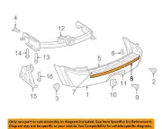 CHRYSLER OEM 05-10 Grand Cherokee Bumper Components-Chrome Strip 5159095AA