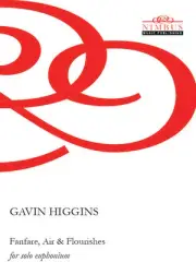 Higgins: Fanfaire, Air & Flourishes for solo euphonium [New ]