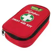 Hulk 4x4 Personal Vehicle First Aid Kit in Soft Red Durable Case - HU1651