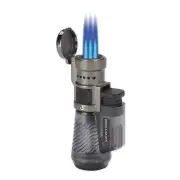 Vertigo Cyclone - Triple Torch Lighter Charcoal