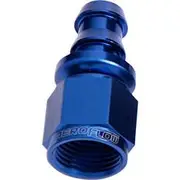 Aeroflow 400/510 Series Push Lock Straight Hose End -6AN (25 pack), AF401-06-25