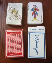 Western Airlines AND Private Jet Playing Card Deck SEALED CARDS