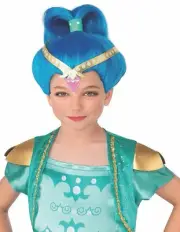 Shine Wig Nick Jr Nickelodeon Shimmer Fancy Dress Halloween Costume Accessory