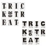 Stencils Making Drawing Sheet Halloween DIY Decoration Stencils