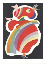 WASSILY KANDINSKY Composition III-179 15" x 11" Lithograph 1969 Expressionism Mu