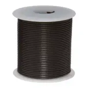 16 AWG Gauge SXL Automotive Stranded Hook Up Wire, 25 ft, Black, 60 Volts