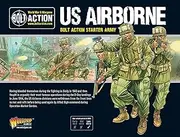 Bolt Action US Airborne Starter Army 1:56 WWII Military Wargaming Plastic Model Kit