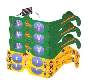 5 Pair 'Reindeer & Elf' Set - 3D Christmas Glasses by Holiday Eyes -New for 2024