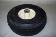 HAULOTTE/BIL JAX TIRE / WHEEL 11x4.00 4NHS RIB TIRE 4x2.25" WHEEL BEIGE A-02165