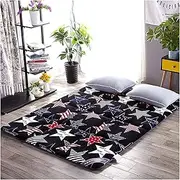 Foldable Futon Bed Mattress Non-Slip Sleeping Pillow Tatami Cushion Mattresses Thick Flannel Student Dormitory Tatami Floor Mat Great for Bed/Meditation Space 23.3.21s