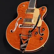 Gretsch Limited Edition Falcon Center Block Jr. with Bigsby Quilted Maple Ebony