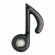 Doorbell Large Music Note Oil Rubbed Bronze Push Lighted Button Solid Brass