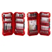 Milwaukee Impact Duty Screw Driver Bit Set Alloy Steel Hex Shank (95-Piece)