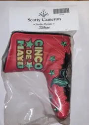 2022 Scotty Cameron Cinco De Mayo Standard Putter Headcover 2022 Red El Jefe