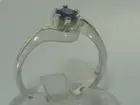 925 Sterling Silver Natural Sapphire Womens Solitaire Ring - Sizes 4 to 12