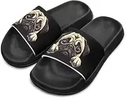 [Chririnla] Cute Animals Summer Slippers for Boys Girls Indoor Kids Slide Sandals Comfort Cushion Footbed House Slipper