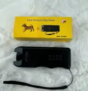 Super Ultrasonic Dog Chaser Anti Dog Barking Pet Trainer LED Light