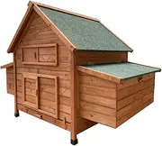 XL Chicken Coop Rabbit Hutch Cage Hen Chook House