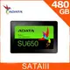 【hd數位3c】威剛 Ultimate SU650 480G/2.5吋/讀:520M/寫:450M/TLC顆粒【三年保】下標前請先詢問