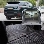 PU Leather Rear Trunk Cover Mats Seat Back Protector Carpets For Range Rover (for: Land Rover)