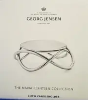Georg Jensen Glow Candlestick – Polished Steel