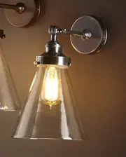 Francis Antique Silver Wall Lamp