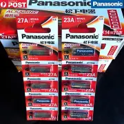 Panasonic Alkaline 23A LRV08 MN21 , 27A LR27A A27 Remote Battery 12V 0% HG
