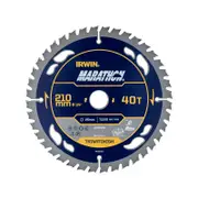IRWIN 210mm 40T Marathon Circular Saw Blade