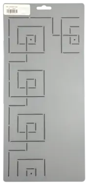 Quilting Stencil Geometric Square Border Simple Quilt Patterns Quilters Stencil