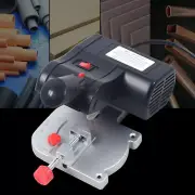 Mini Bench Top Cut-Off Chop Saw DIY metal wood Cutting Tool w/ 2 Blade Miter Saw