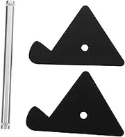 HEATSHAKING Detachable Acrylic Keyboard Stand Secure Fit Riser for Computer Keyboards Portable Design with Comfortable Angle Stable Support and Non Slip Shelf for Use