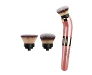 Electric Rotating Makeup Brush 360 Degree Rotary Cosmetic Brush with Premium Synthetic Foundation and Blush Heades 2 Brush Heads Included