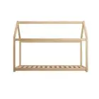 Oikiture Wooden Bed Frame Single Pine Timber Platform