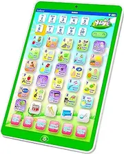 Lexibook JCPAD001i1 Mini Kids Pad - Bilingual, 5 Modes for Hours of Fun, Super Thin, Super Light, Green