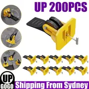 UP200X Tile Leveling System Clips Levelling Spacer Tiling Tool Floor Wall Wrench