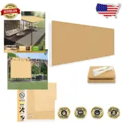 7x21 FT Outdoor Shade Cloth - Blocks 95% Sunlight for Ultimate Privacy & Comfort