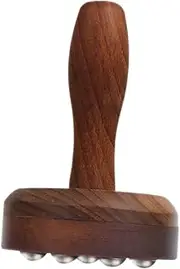 Wooden Massage Roller With Detachable 9-ball For Muscle Relaxation Fatigue Relief Massage Stick Roller Universal Massaging Tool For Shoulders Neck Back Thighs Portable Massager