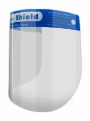 MAGID Reusable Clear Anti Fog Safety Face Shields - 5 Full Face Shields - Adult